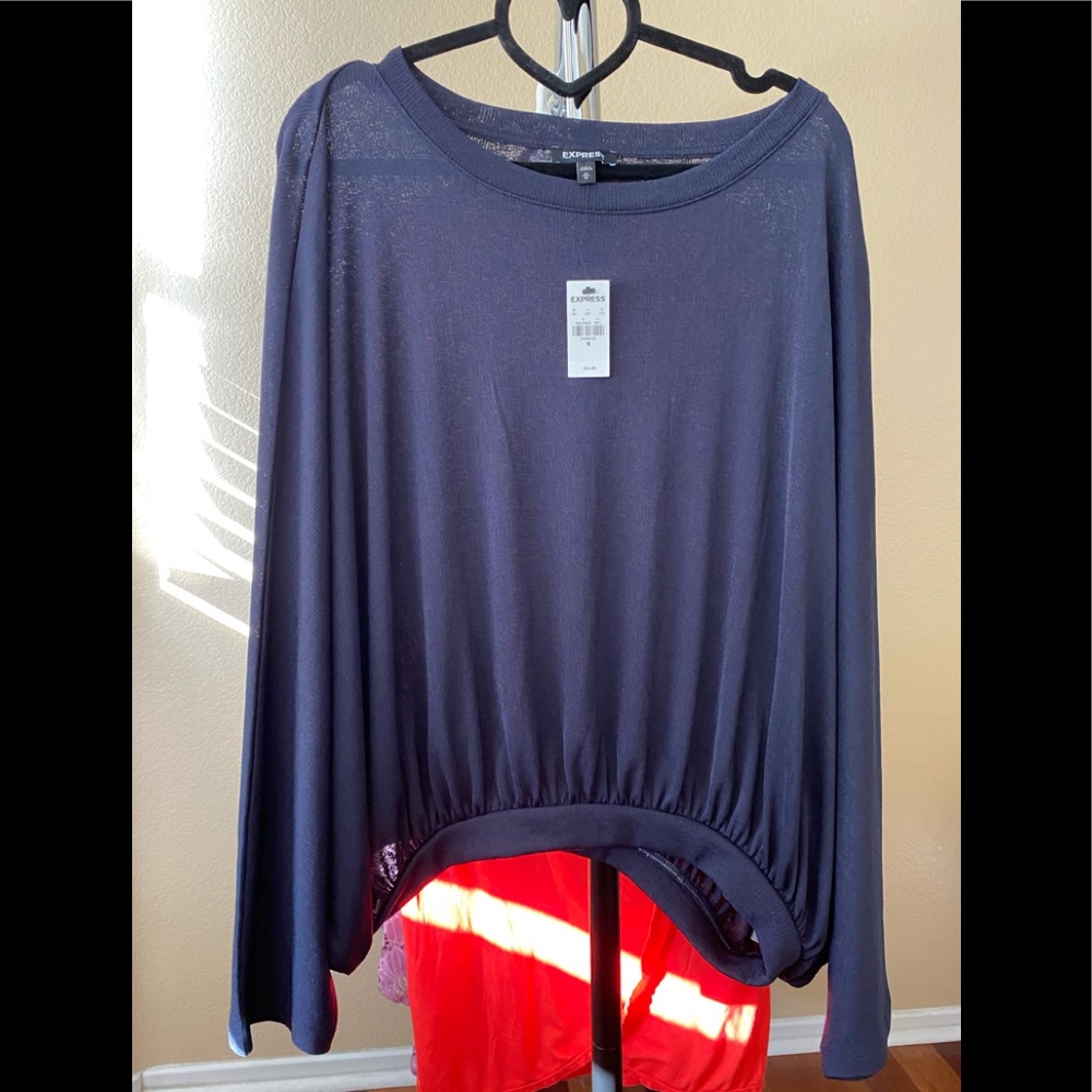 Express blue top